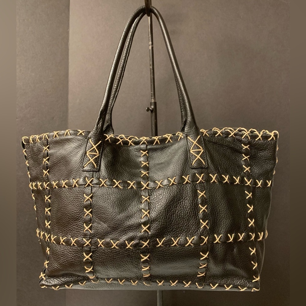 BERGE Italian Leather Shoulder Bag
